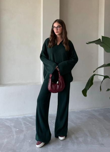 ZÜMRÜT POLO YAKA TRİKO TAKIM