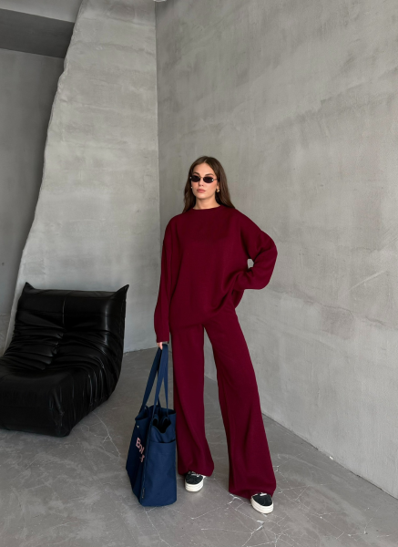 BORDO BİSİKLET YAKA TRİKO TAKIM