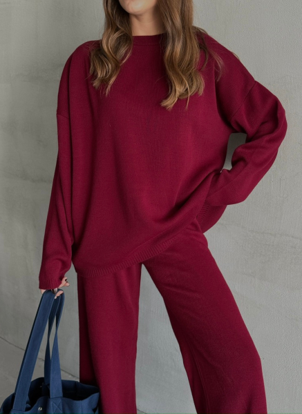 BORDO BİSİKLET YAKA TRİKO TAKIM