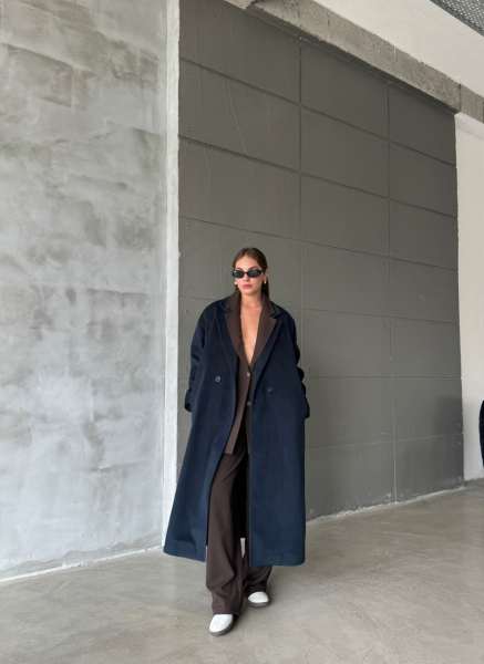 LACİVERT KAŞE KABAN