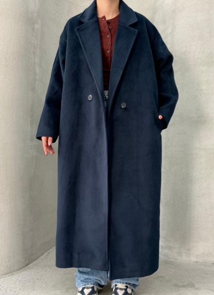 LACİVERT KAŞE KABAN