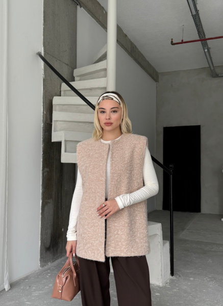 PUDRA KAŞE YELEK