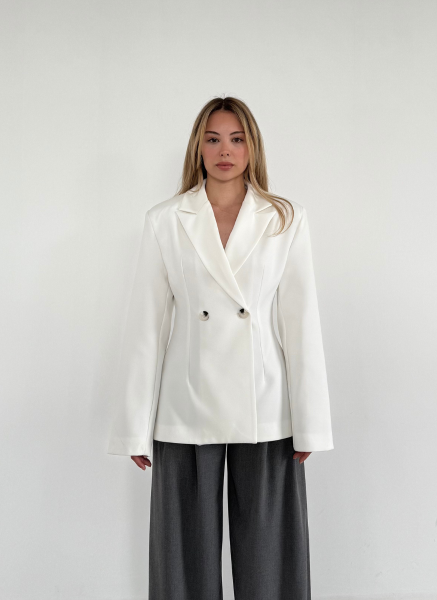 BEYAZ DOUBLE BLAZER