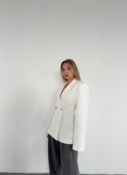 BEYAZ DOUBLE BLAZER