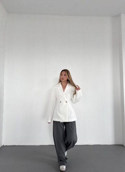 BEYAZ DOUBLE BLAZER