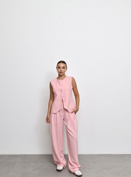 POLİVİSKON PEMBE YELEK