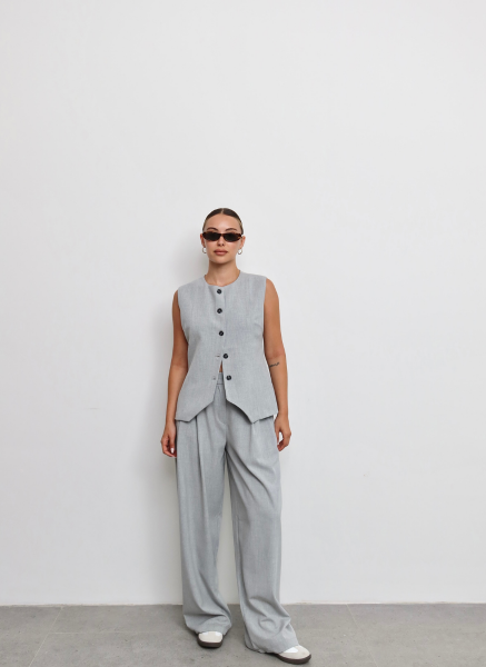 GRİ MASKÜLEN PANTOLON