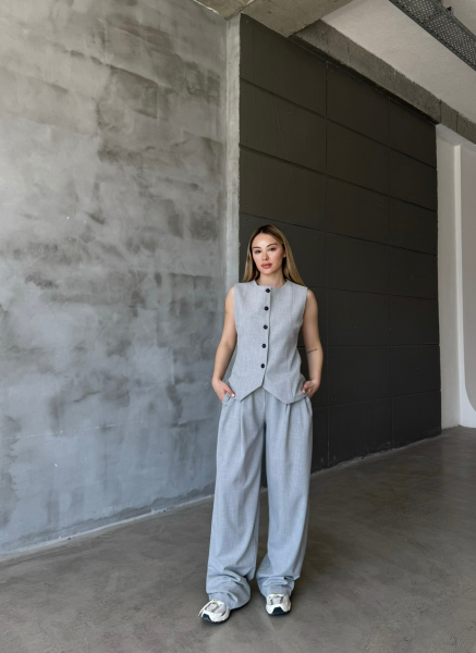 GRİ MASKÜLEN PANTOLON