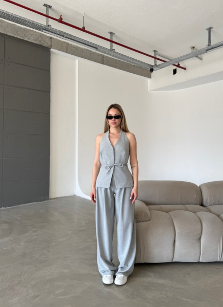 GRİ MASKÜLEN PANTOLON