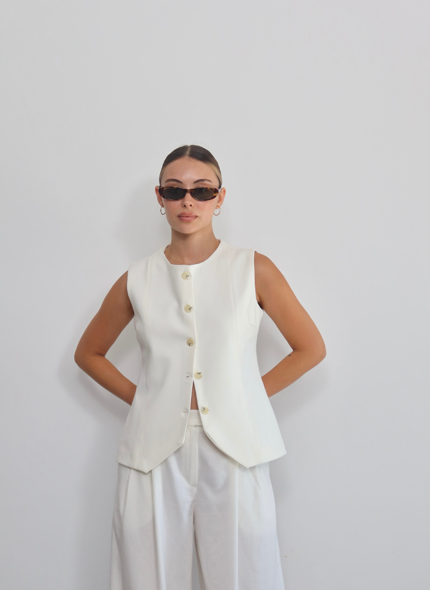POLİVİSKON BEYAZ YELEK