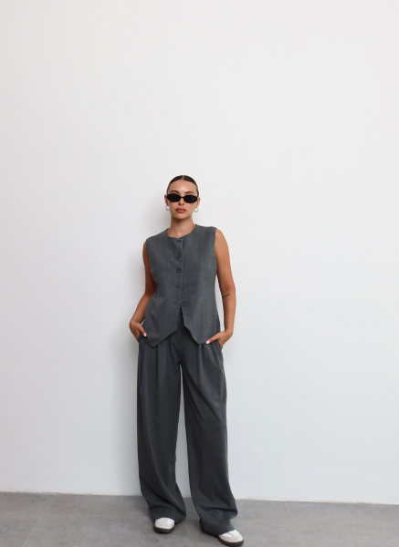 POLİVİSKON ANTRASİT YELEK