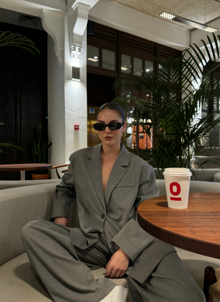 ANTRASİT OVERSİZE BLAZER