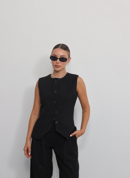 POLİVİSKON SİYAH YELEK