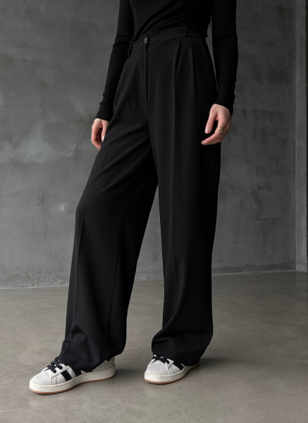 SİYAH PALAZZO PANTOLON