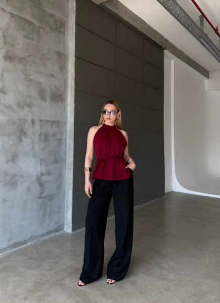 SİYAH PALAZZO PANTOLON