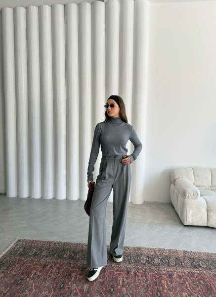 ANTRASİT PALAZZO PANTOLON