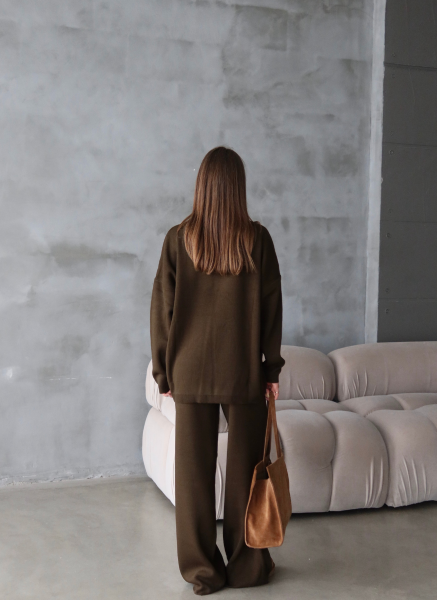 HAKİ BİSİKLET YAKA TRİKO TAKIM