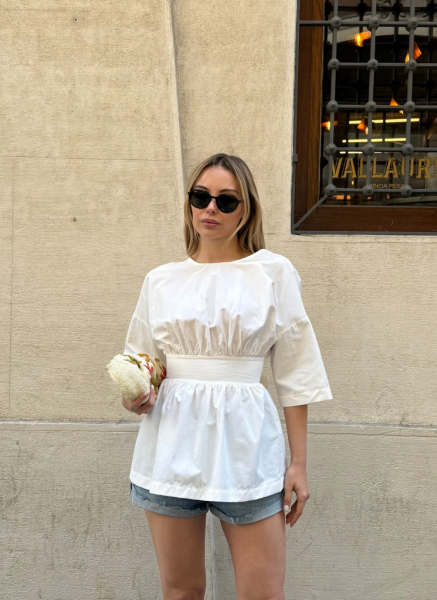 BEYAZ POPLİN GÖMLEK