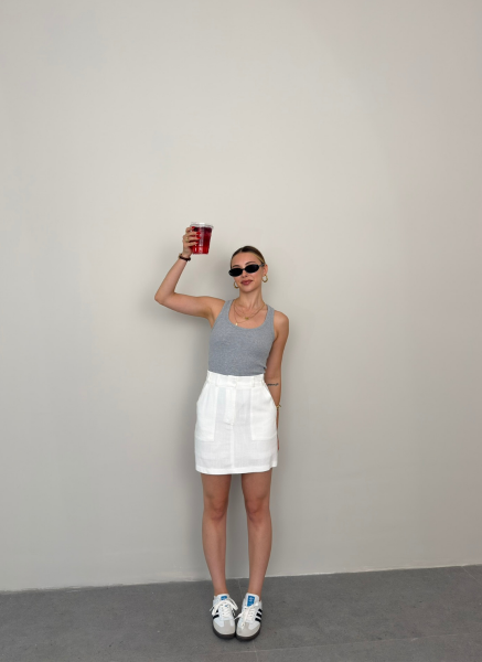 GRİ KAŞKORSE ATLET