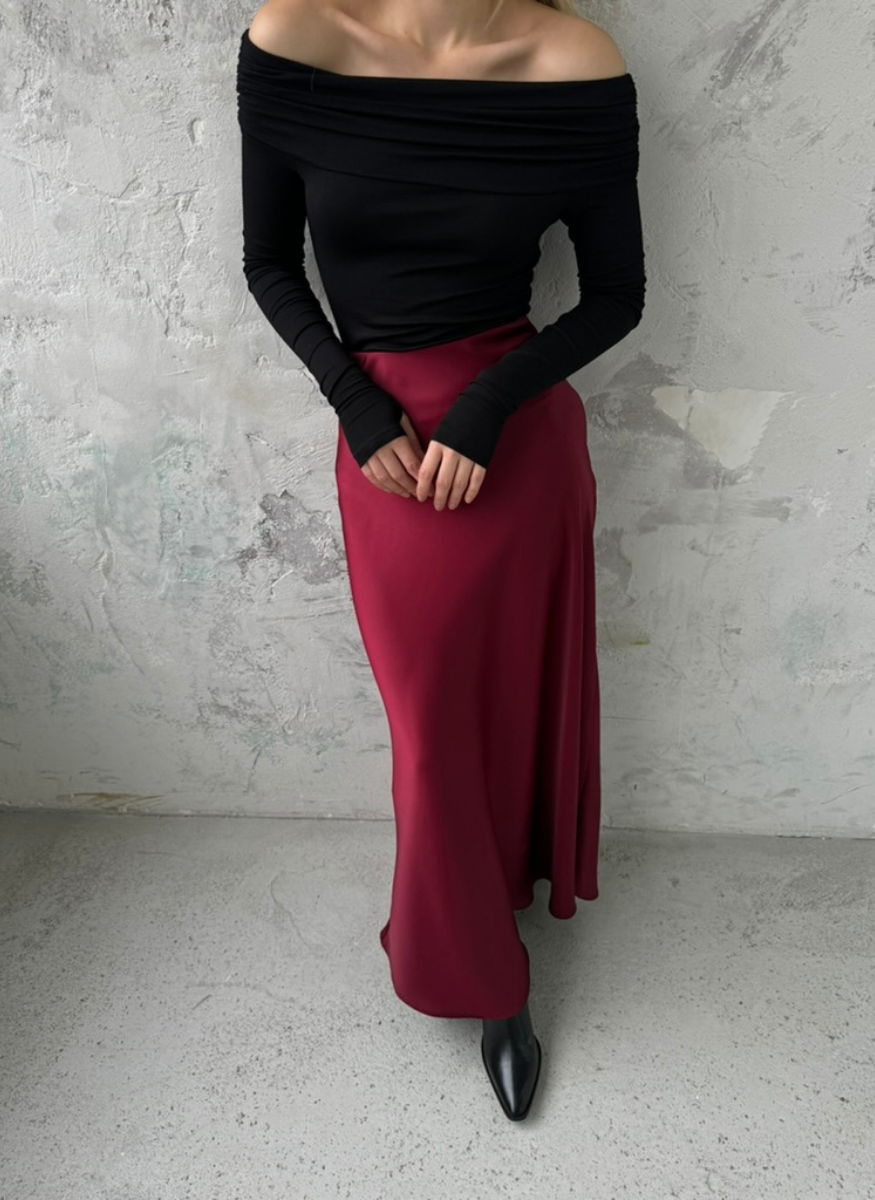 BORDO SATEN ETEK