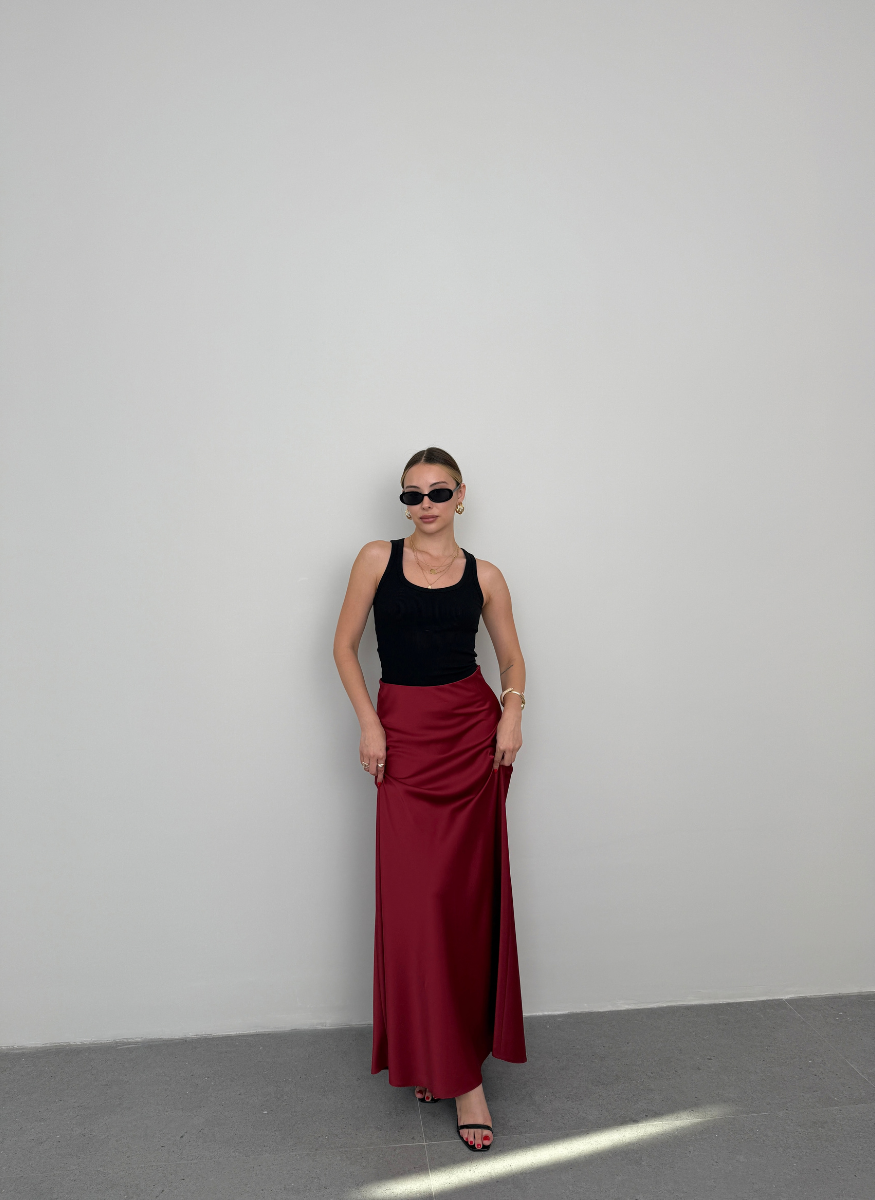 BORDO SATEN ETEK