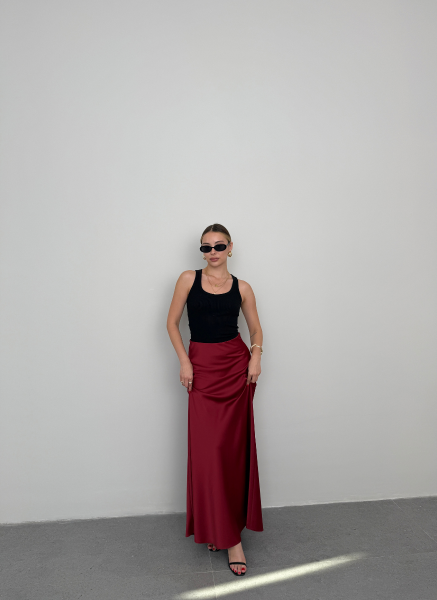 BORDO SATEN ETEK