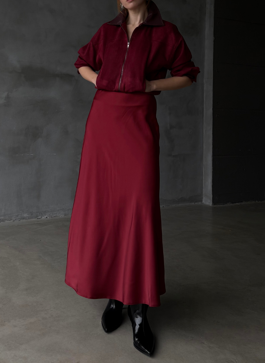 BORDO SATEN ETEK