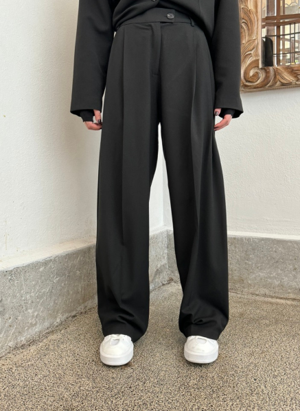 SİYAH MASKÜLEN PANTOLON