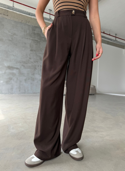 KAHVE MASKÜLEN PANTOLON