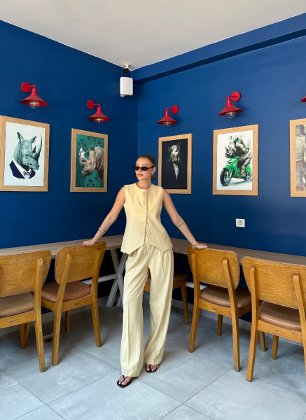 SARI PALAZZO PANTOLON