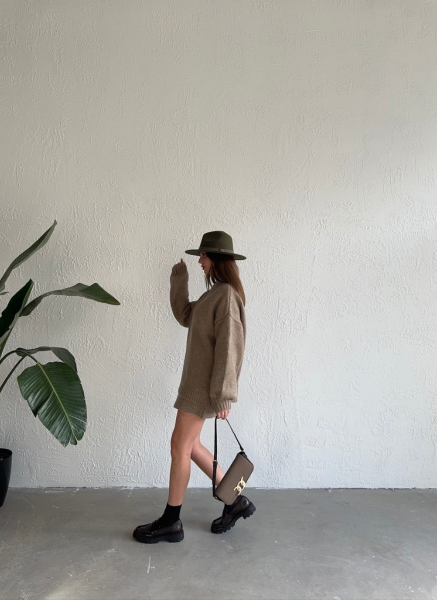 VİZON YUMOŞ TRİKO ETEK