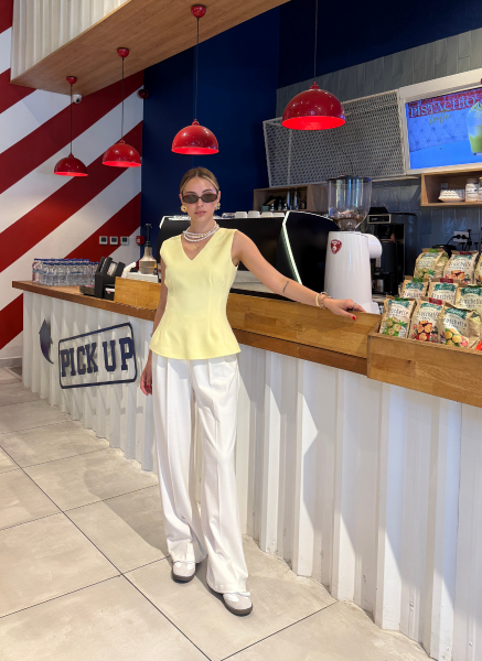 SARI V YAKA DOUBLE YELEK