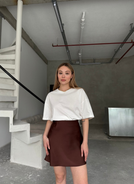 KAHVE KISA SATEN ETEK