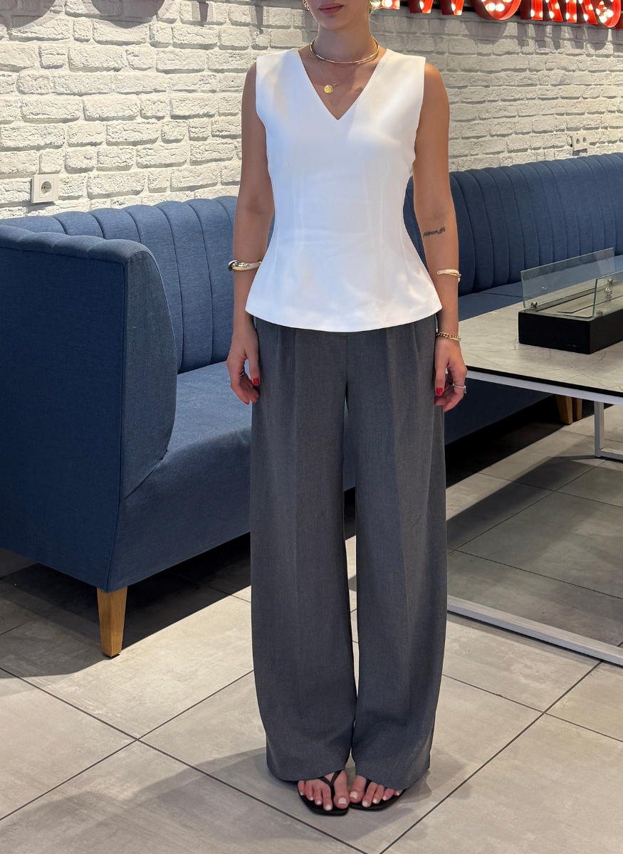 ANTRASİT PALAZZO PANTOLON