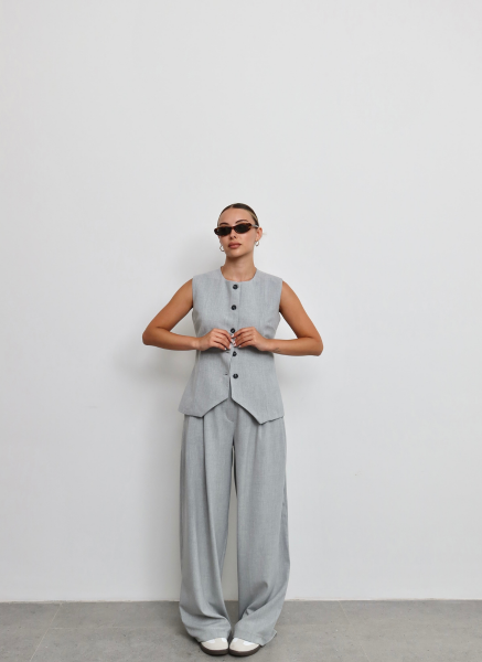 POLİVİSKON GRİ YELEK