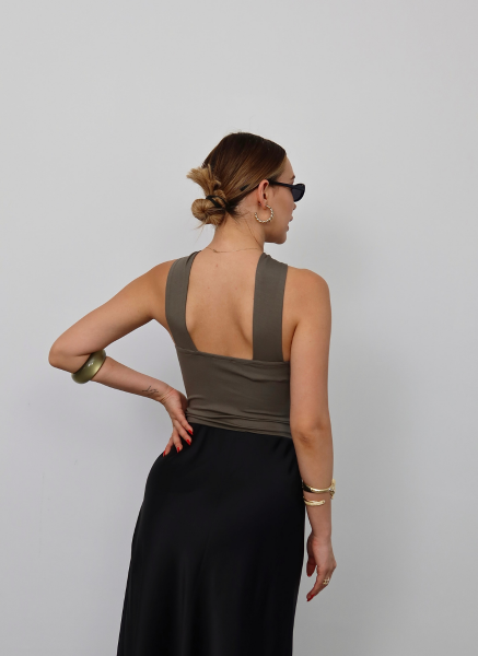 HAKİ GOL TAKILI BLUZ