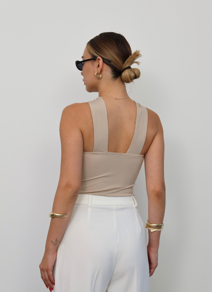 BEJ GOLD TAKILI BLUZ