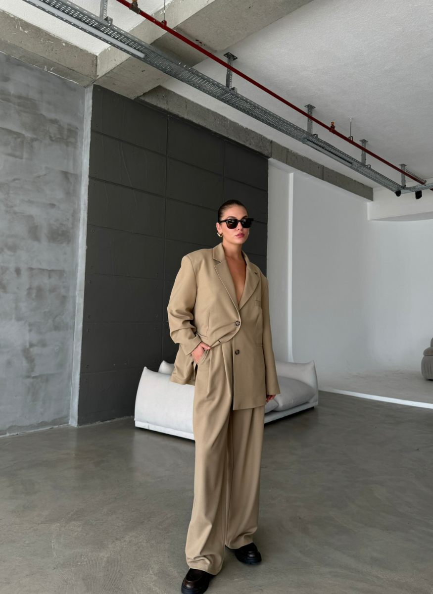CAMEL﻿ OVERSİZE BLAZER