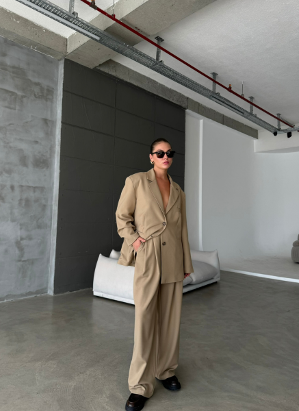 CAMEL﻿ OVERSİZE BLAZER
