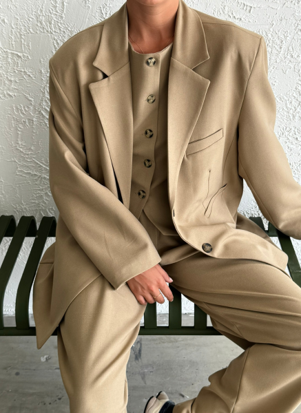 CAMEL﻿ OVERSİZE BLAZER
