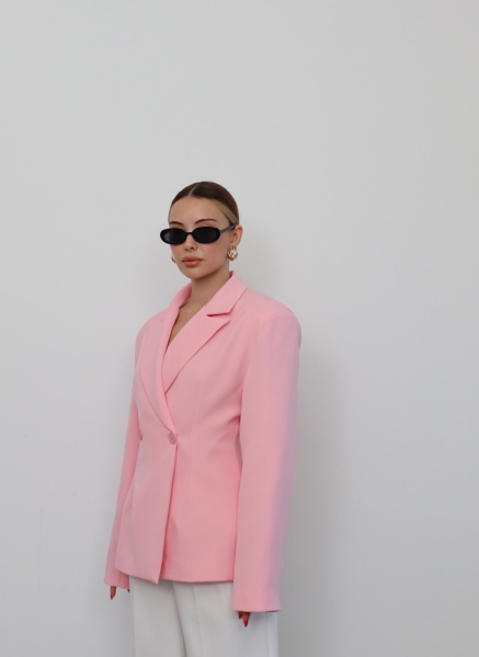 PEMBE DOUBLE BLAZER