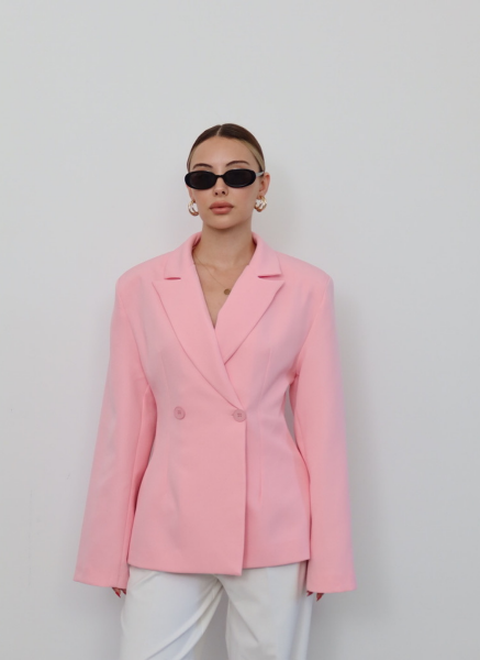 PEMBE DOUBLE BLAZER