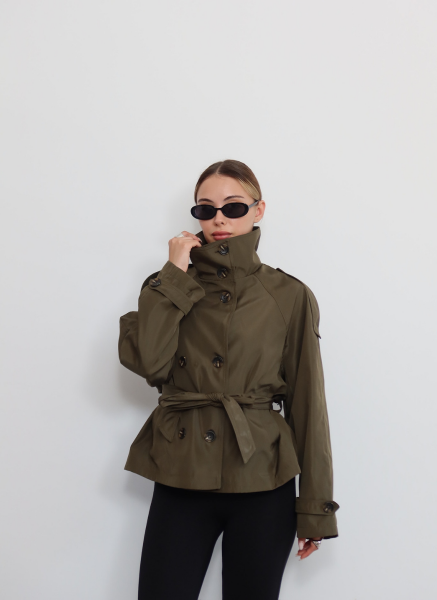 HAKİ DİK YAKA TRNÇKOT