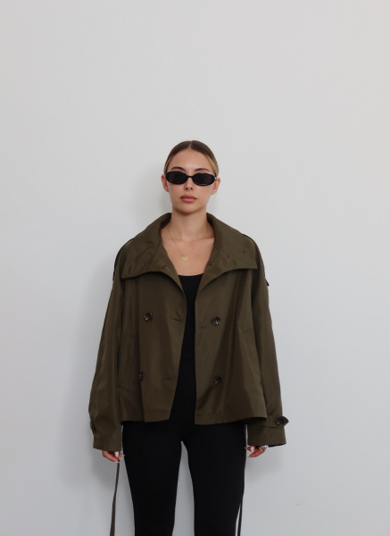 HAKİ DİK YAKA TRNÇKOT