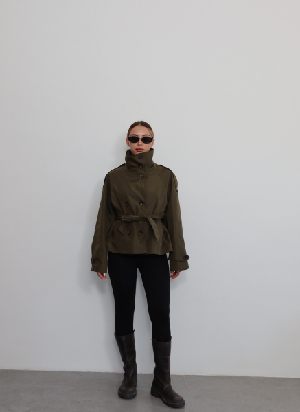 HAKİ DİK YAKA TRNÇKOT