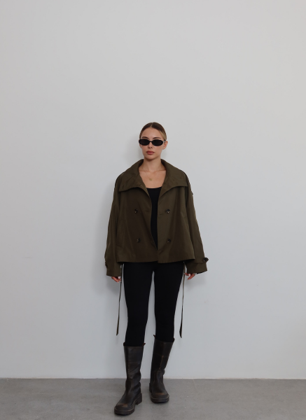 HAKİ DİK YAKA TRNÇKOT