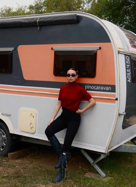 BORDO TRİKO CORSMAN KAZAK