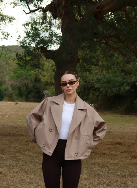 CAMEL KRUVAZE TRENÇ