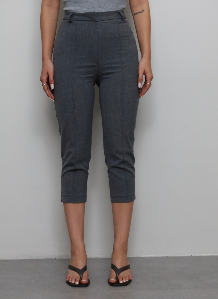 GRİ ÇIMALI KAPRİ PANTOLON