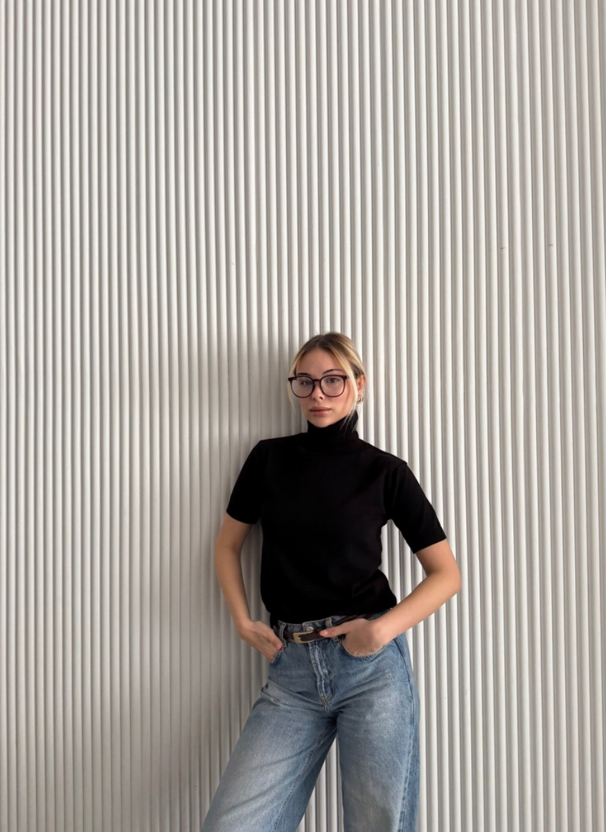 SİYAH TRİKO CORSMAN KAZAK